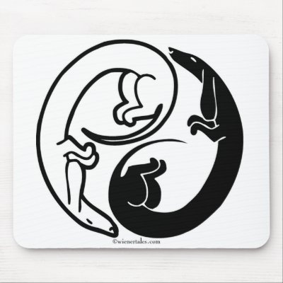Canine Harmony Mousepad by wienertales