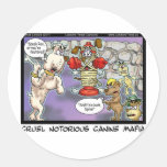 Canine Mafia Funny Tees Cards Mugs & GIfts Stickers