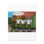 Canine Military Funny Gifts Tees Cards Mugs & More Postcard