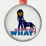 Canine Police Officer Ornament