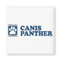 Canis Panther Blue magnets