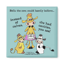 Cankles Not Calves magnets by creationhrt Cankles Not Calves magnets