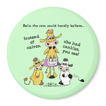Cankles Not Calves magnets by creationhrt Cankles Not Calves magnets
