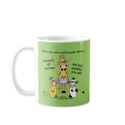 Cankles Not Calves Mug by creationhrt