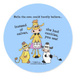 Cankles Not Calves Sticker