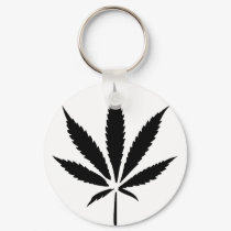cannabis hemp leaf keychains