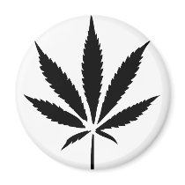 cannabis hemp leaf magnets by Tomaniac cannabis hemp leaf magnets
