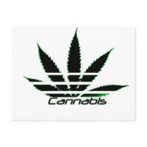 cannabis postcards