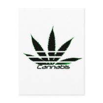 cannabis postcards