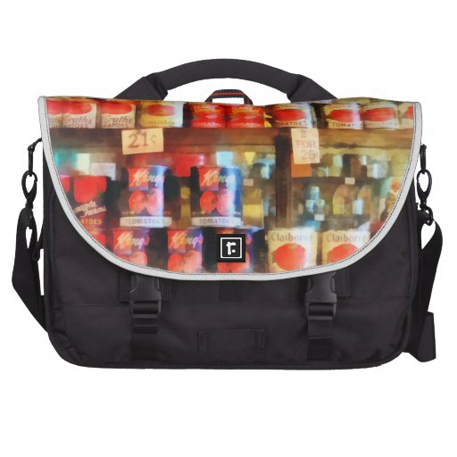 Canned Tomatoes Laptop Commuter Bag