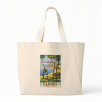 Cannes Cote D' Azur Canvas Bags