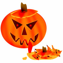 Cannibal Jack O Lantern 2-Sided Kids' Shirts