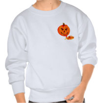 Cannibal Jack O Lantern 2-Sided Kids' Sweatshirts