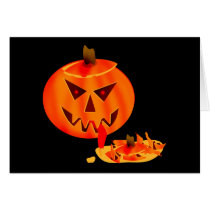 Cannibal Jack O Lantern Cards