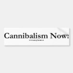 Cannibalism Now! Bumper Sticker