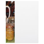 Canning Jar With Corn Customized Letterhead