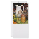 Canning Jar With Corn Rack Card Design