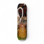 Canning Jar With Corn Skate Board