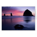 Cannon Beach Sunset card
