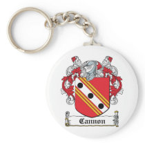 Cannon Family Crest Key Chains