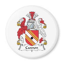 Cannon Family Crest magnets