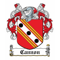 Cannon Family Crest t-shirts