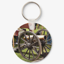Cannon In Old Town San Diego keychains
