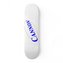 cannon logo skateboards