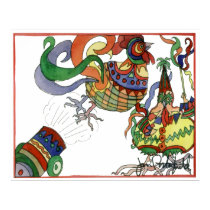 Chicken Cannonball Artprint