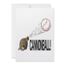 Cannonball Custom Invites