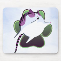 Cannonball Kitty mousepads