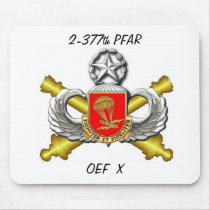 CANNONS, 2-377th PFAR, OEF  X mousepads