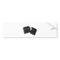 Cannot backspace bumper stickers