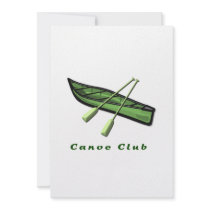 Canoe Club Invitation