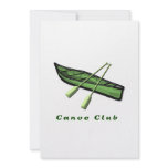 Canoe Club Invitation