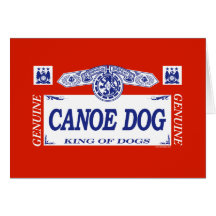 Canoe Dog Cards