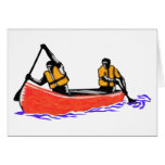 Canoe Greeting Cards