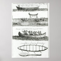 Canoe of the Iroquois Posters