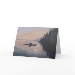 Canoe on a Peaceful Lake cards