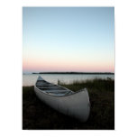 Canoe on Beach Poster Print