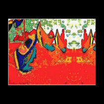 Canoes and Boats postcards