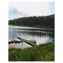 canoes on lake 2 flyers by pinkypetals canoes on lake 2 flyers