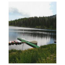 canoes on lake 2 letterhead by pinkypetals canoes on lake 2 letterhead