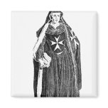 Canoness of the Order of St. John of Jerusalem Magnets