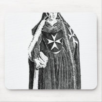 Canoness of the Order of St. John of Jerusalem Mousepad