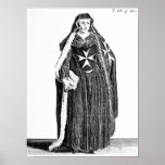 Canoness of the Order of St. John of Jerusalem Poster
