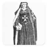 Canoness of the Order of St. John of Jerusalem Square Sticker