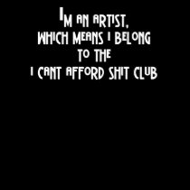 Cant Afford Shit (Black Ladies T)