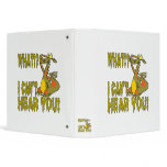 cant hear you ignoring dragon cartoon binder