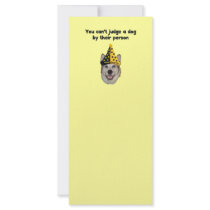 Can't Judge A Dog Customized Rack Card